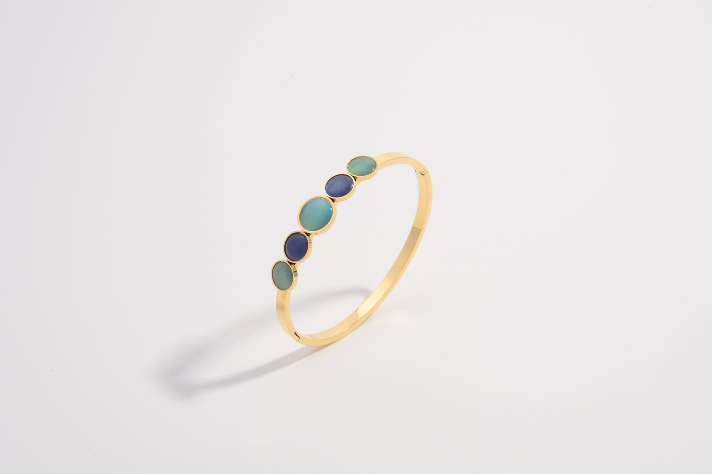 Azure Harmony Bangle Set