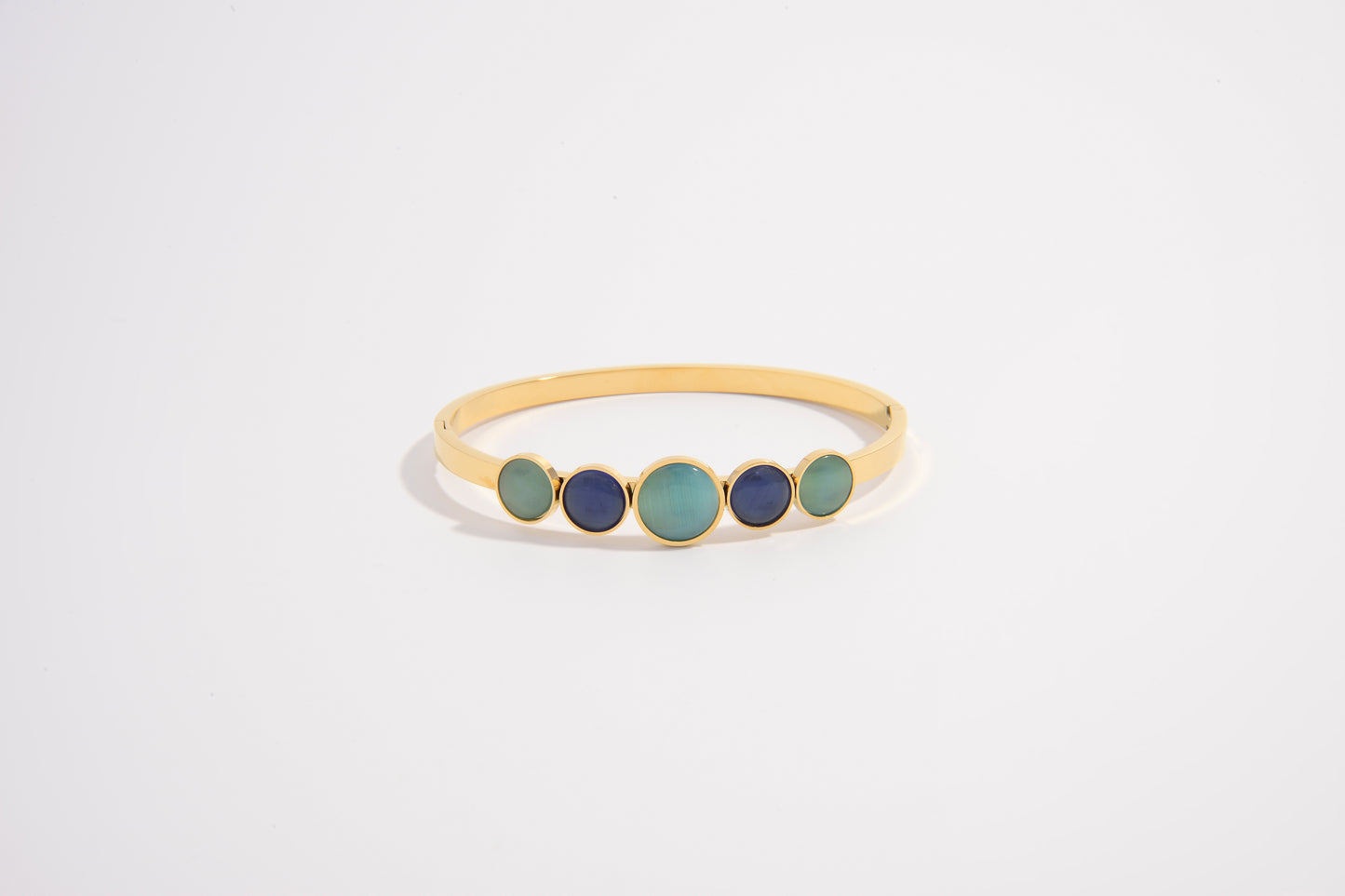 Azure Harmony Bangle Set