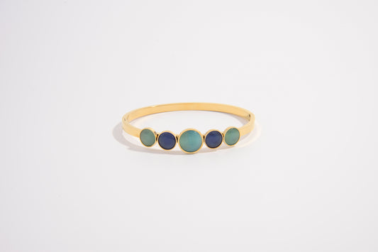 Azure Harmony Bangle Set