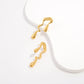 GoldenWave Earrings