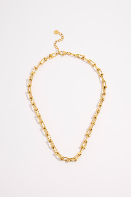 Luxe Link Charm Necklace